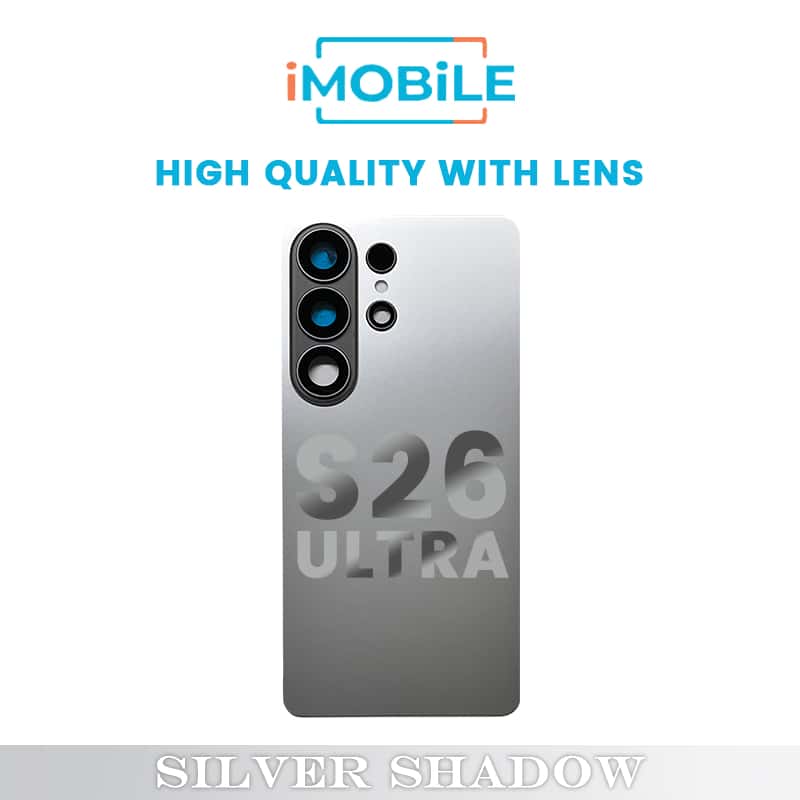 Samsung Galaxy S26 Ultra (S948) Back Cover [High Quality with Lens] [Silver Shadow]