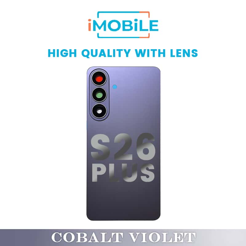 Samsung Galaxy S26 Plus (S947) Back Cover [High Quality with Lens] [Cobalt Violet]