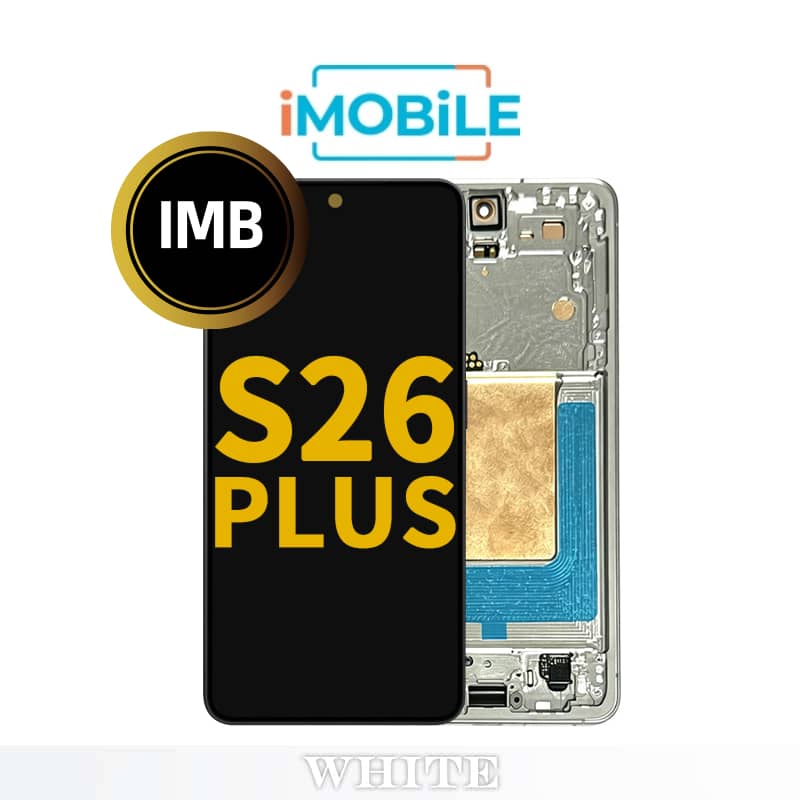 Samsung Galaxy S26 Plus (S947) LCD Touch Digitizer Screen [IMB] [White]