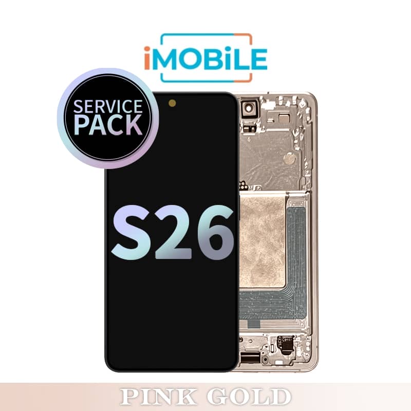 Samsung Galaxy S26 (S942) LCD Touch Digitizer Screen [Service Pack] [Pink Gold]