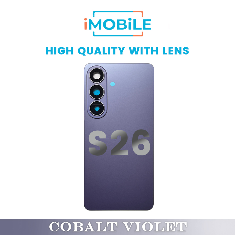 Samsung Galaxy S26 (S942) Back Cover [High Quality with Lens] [Cobalt Violet]