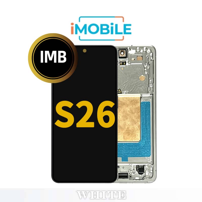 Samsung Galaxy S26 (S942) LCD Touch Digitizer Screen [IMB] [White]