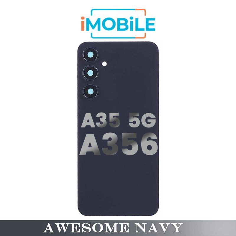 Samsung Galaxy A35 5G A356 Back Cover with Camera Lens [Awesome Navy]