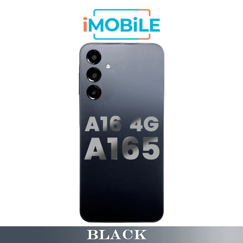 Samsung Galaxy A16 4G A165 Back Cover with Camera Lens [Black]