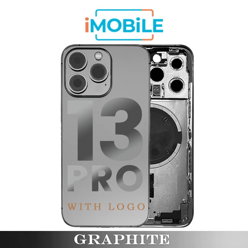 iPhone 13 Pro Compatible Back Housing [No Small Parts] [Graphite]