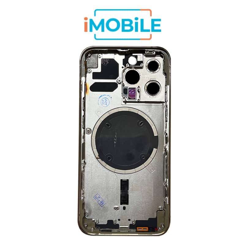 iPhone 13 Pro Compatible Back Housing [No Small Parts] [Gold]