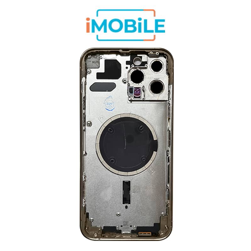 iPhone 13 Pro Max Compatible Back Housing [No Small Parts] [Gold]
