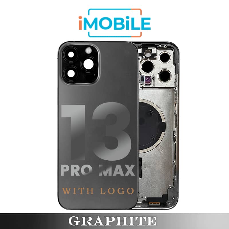 iPhone 13 Pro Max Compatible Back Housing [No Small Parts] [Graphite]