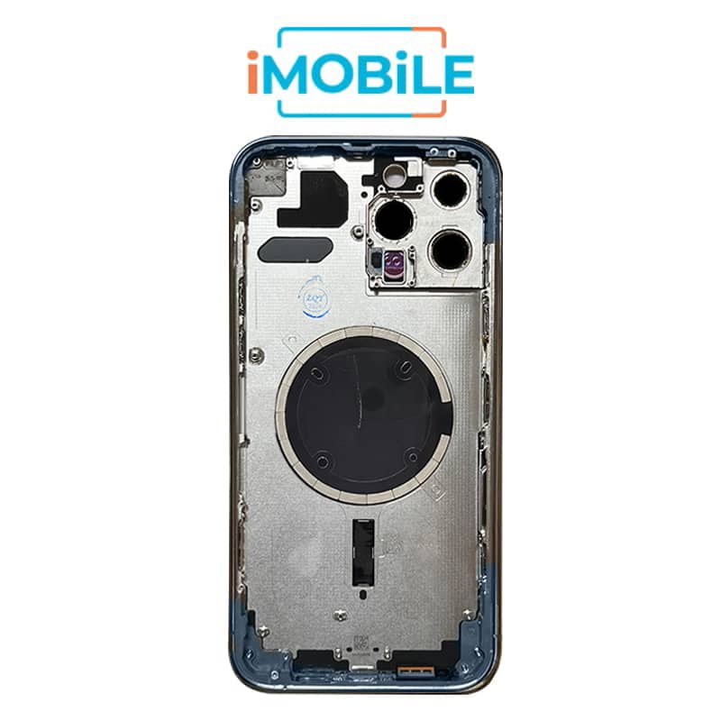 iPhone 13 Pro Max  Compatible Back Housing [No Small Parts] [Blue]
