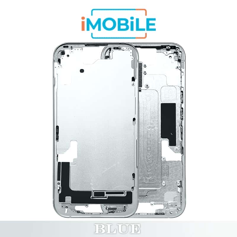 iPhone 15 Compatible Back Housing [No Small Parts] [Blue]