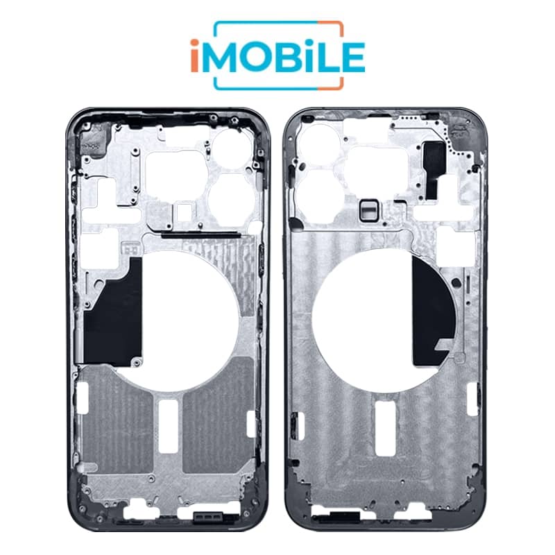 iPhone 15 Pro Max Compatible Back Housing [No Small Parts] [Blue Titanium]