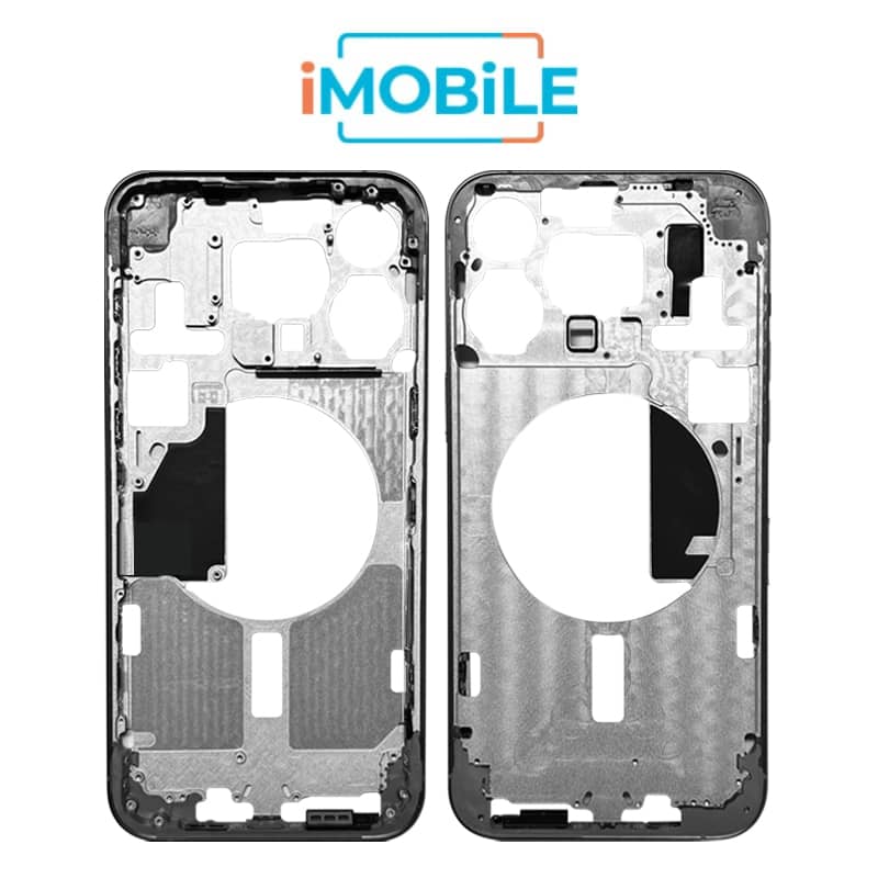 iPhone 15 Pro Max Compatible Back Housing [No Small Parts] [White Titanium]