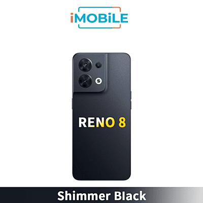 OPPO Reno 8 5G back cover [Shimmer Black]