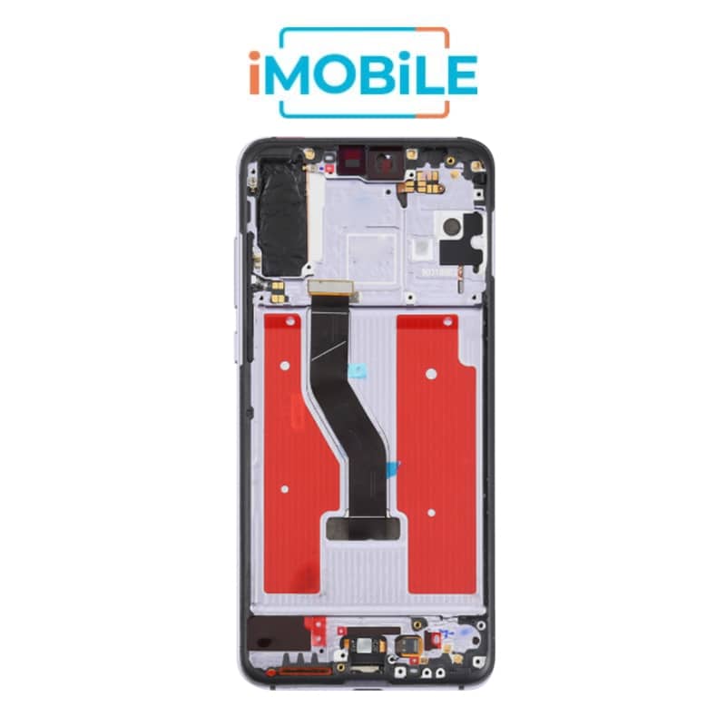 Huawei P20 Pro Compatible LCD Touch Digitizer Screen With Frame [Black]