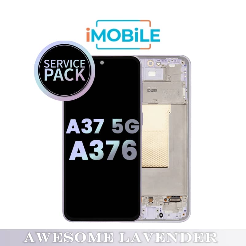 Samsung Galaxy A37 5G A376 LCD Touch Digitizer Screen [Service Pack] [Awesome Lavender] GH82-39232D