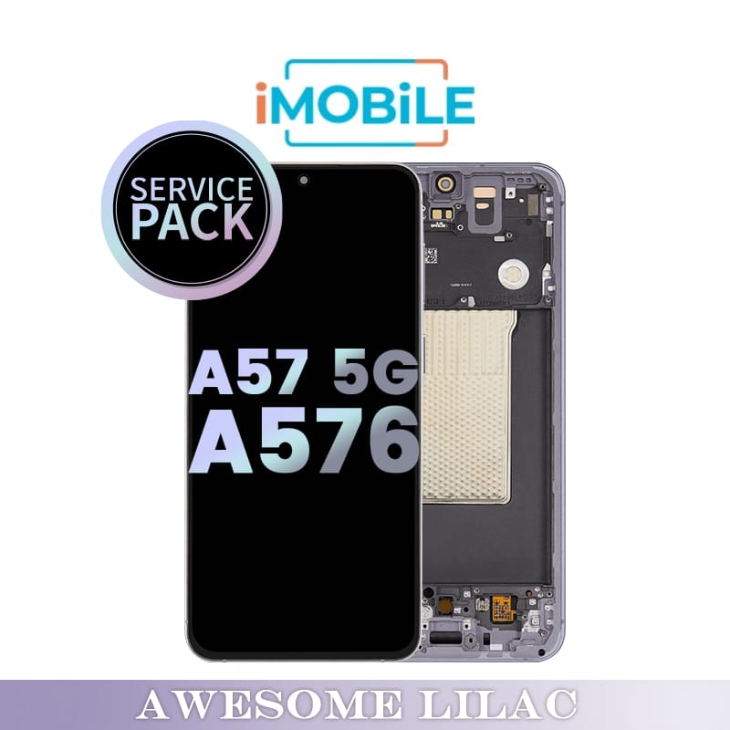 Samsung Galaxy A57 5G A576 LCD Touch Digitizer Screen [Service Pack] [Awesome Lilac]