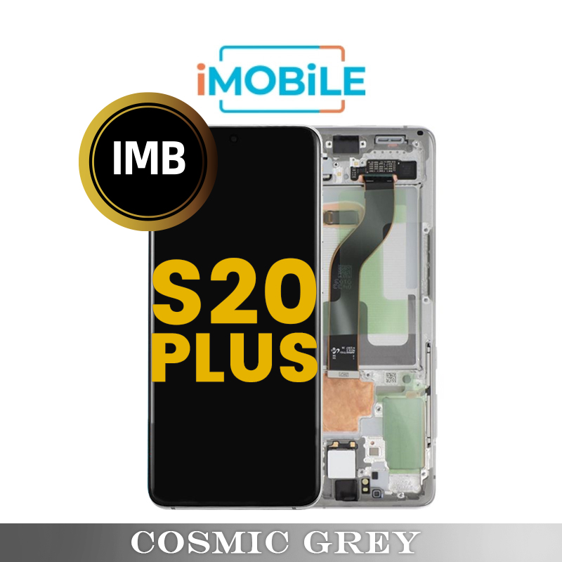 Samsung Galaxy S20 Plus (G985) LCD Touch Digitizer Screen [IMB] [Cosmic Grey]