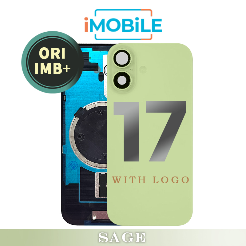 iPhone 17 Compatible Back Cover Glass Assembly with MagSafe [Sage] [IMB Original]