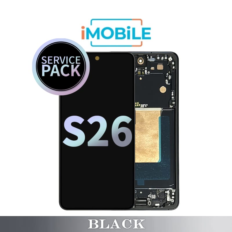 Samsung Galaxy S26 (S942) LCD Touch Digitizer Screen [Service Pack] [Black]