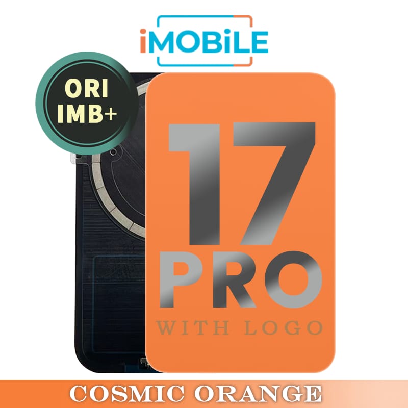 iPhone 17 Pro Compatible Back Cover Glass Assembly with MagSafe [Cosmic Orange] [IMB Original]