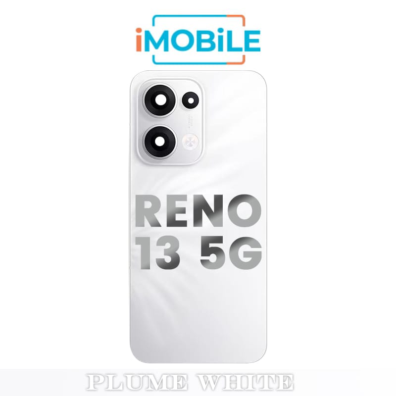 OPPO Reno 13 5G (CPH2689) Back Cover [Plume White]