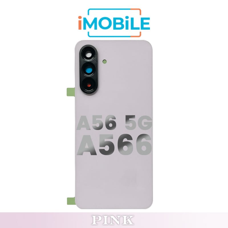 Samsung GalaxyA56 5G A566 Back Cover with Camera Lens [Pink]