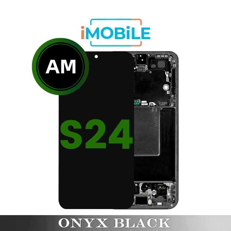 Samsung Galaxy S24 (S921) LCD Touch Digitizer Screen [Aftermarket] [Onyx Black]