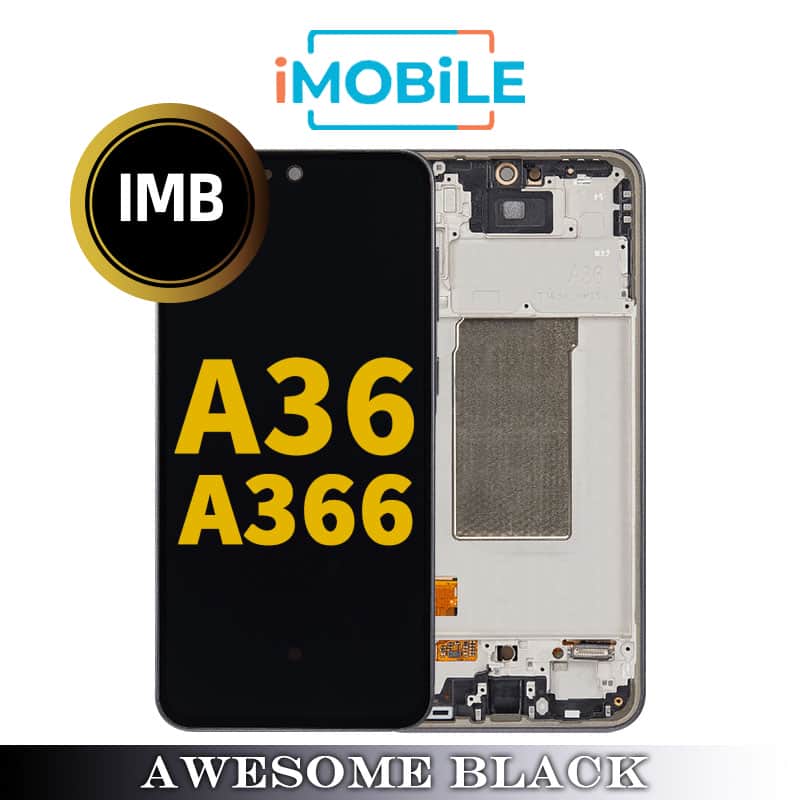 Samsung Galaxy A36 5G A366 LCD Touch Digitizer Screen [IMB] [Awesome Black]