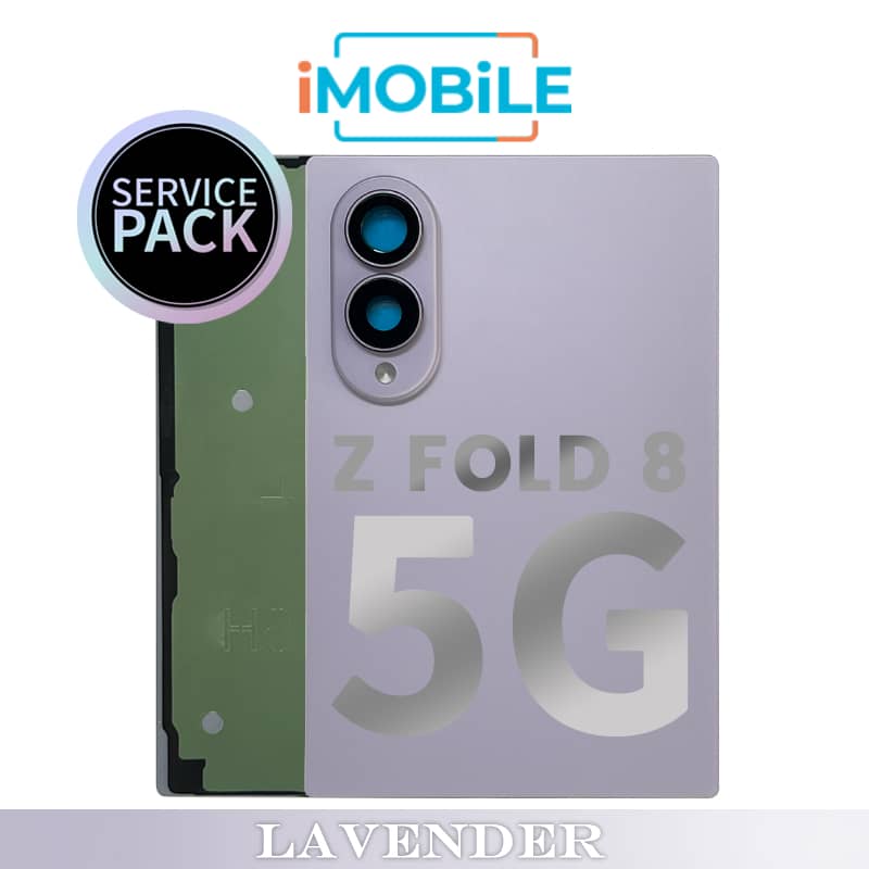 Samsung Galaxy Z Fold 8 (F971) Back / Battery Cover [Service Pack] [Lavender] GH98-51047C