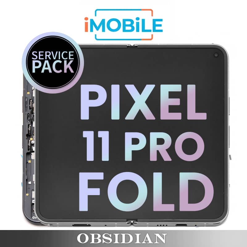 Google Pixel 11 Pro Fold Compatible Main / Inner LCD Touch Digitizer Screen [Service Pack] [Obsidian] G949-01683-00