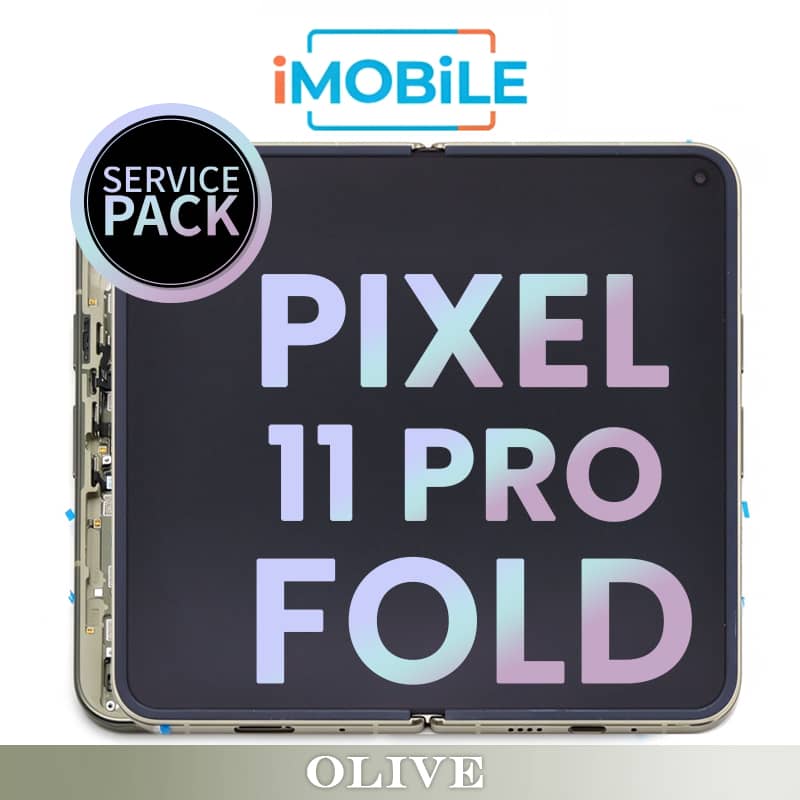 Google Pixel 11 Pro Fold Compatible Main / Inner LCD Touch Digitizer Screen [Service Pack] [Olive] G949-01684-00