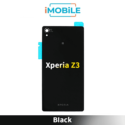 Sony Xperia Z3 Back Cover Black