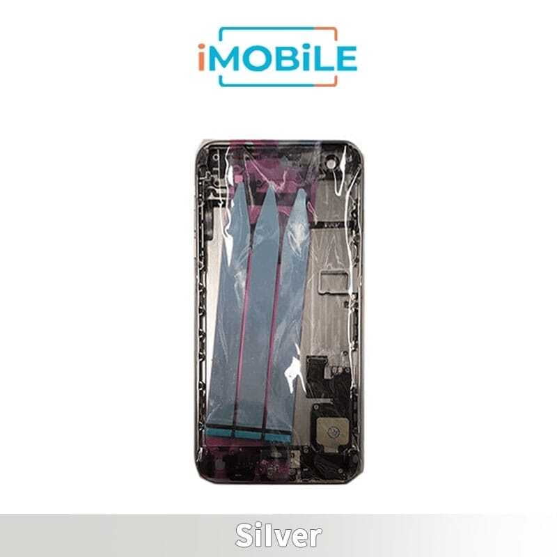 iPhone 6 Plus Compatible Back Full Housing [Silver]