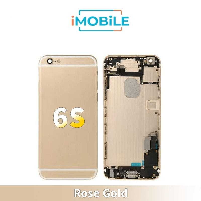iPhone 6S Compatible Back Cover Full Assembly [Rose Gold]