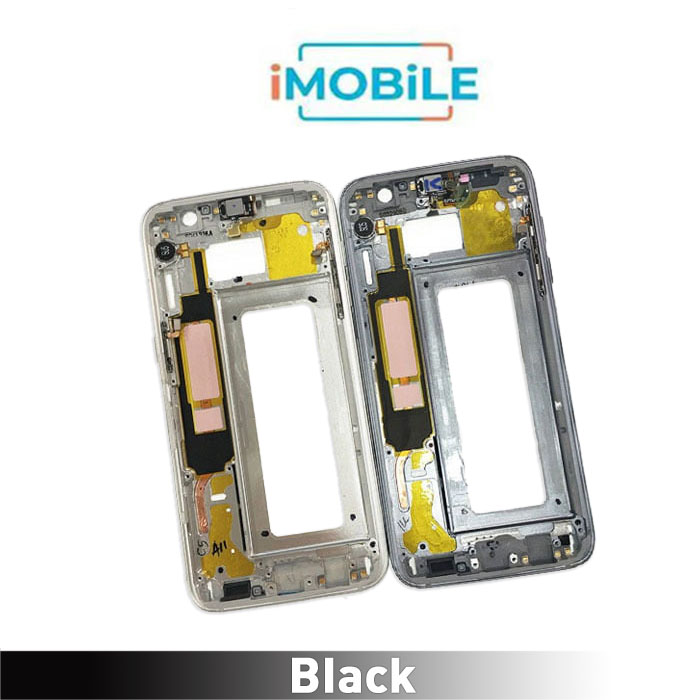 Samsung Galaxy S7 Edge Middle Frame [Black]