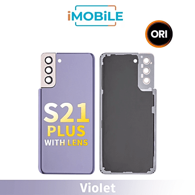 Samsung Galaxy S21 Plus (G996) Back Cover Glass With Lens [Secondhand] [Violet]