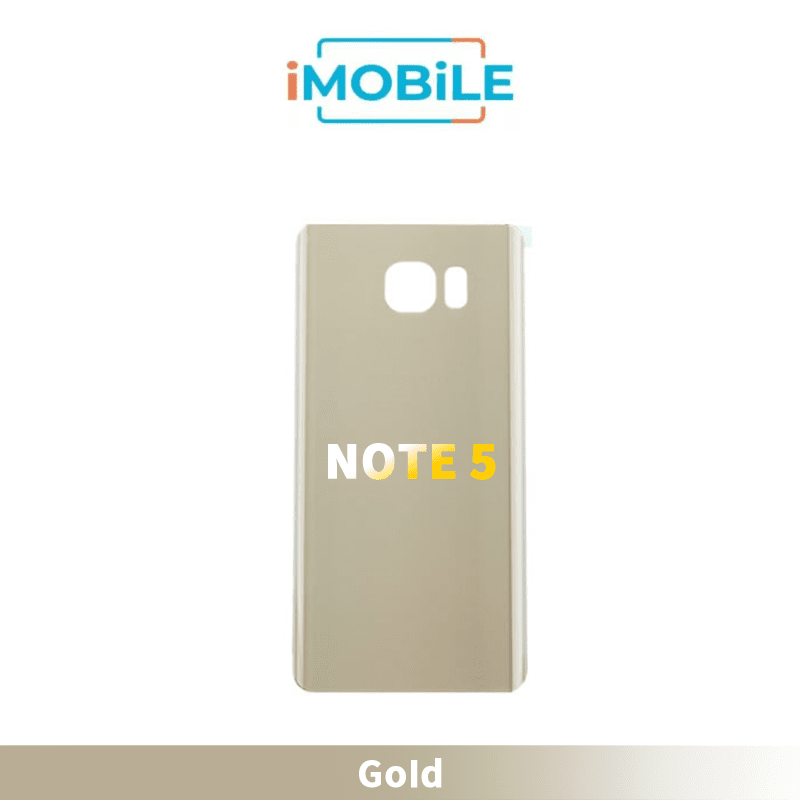 Samsung Galaxy Note 5 Back Cover Gold