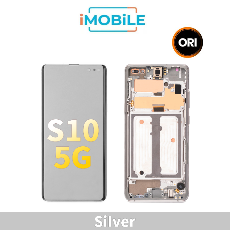 Samsung Galaxy S10 [5G] LCD Touch Digitizer Screen [Secondhand Original] [Silver]
