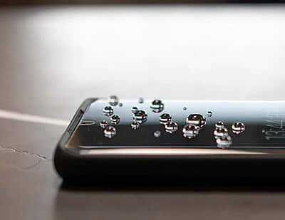 iShield Shatterproof Hybrid Glass Screen Protector, iPhone 13 Pro Max / 14 Plus [Privacy]