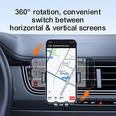 JoyRoom JR-ZS283 Car Mount Phone Holder (Air Vent) JoyRoom JR-ZS283 Car Mount Phone Holder (Air Vent)