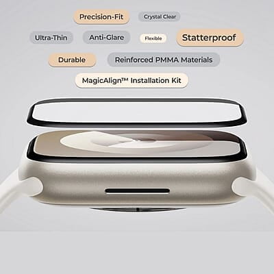 Halosure Apple Watch S10 Screen Protector 42mm Halosure Apple Watch S10 Screen Protector 42mm