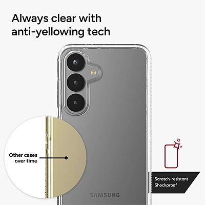iShield Figura Series Clear Case, Samsung s25 Plus iShield Figura Series Clear Case, Samsung s25 Plus