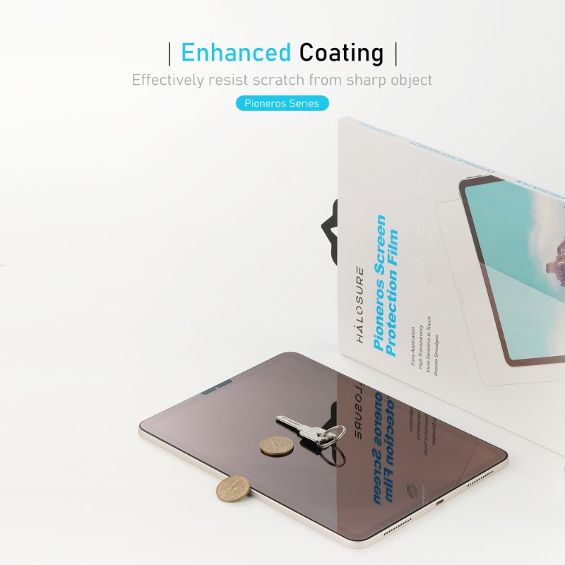 Halosure 2D Pioneros Tempered Glass, iPad 12.9" for Pro 13" 7th Gen
