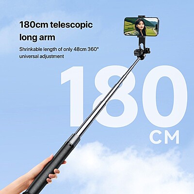 Remax P30 Selfie Stick - Multifunctional Live Streaming Stand Remax P30 Selfie Stick - Multifunctional Live Streaming Stand