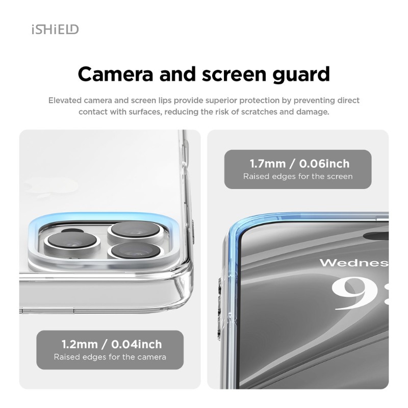 iShield Crystal Palace Clear Case for iPhone 16 Pro