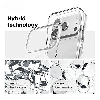 iShield [MagSafe] Crystal Palace Clear Case, iPhone 17 Pro Max