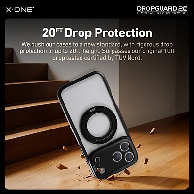 X.One [MagSafe] Dropguard 2S / 2.0 Impact Protection Kickstand Case, iPhone 17