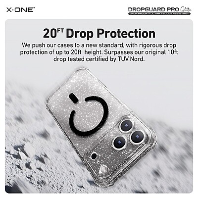 X.One [MagSafe] Glitter Impact Protection Case, iPhone 17
