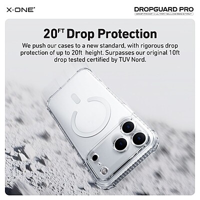 X.One [MagSafe] Dropguard Pro Impact Protection Case, iPhone 17 Pro Max