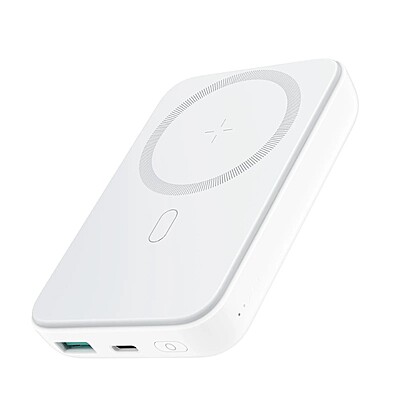 JoyRoom JR-W020 20W MagSafe Wireless Power Bank [10K mAh] [2 Ports + Wireless MagSafe]